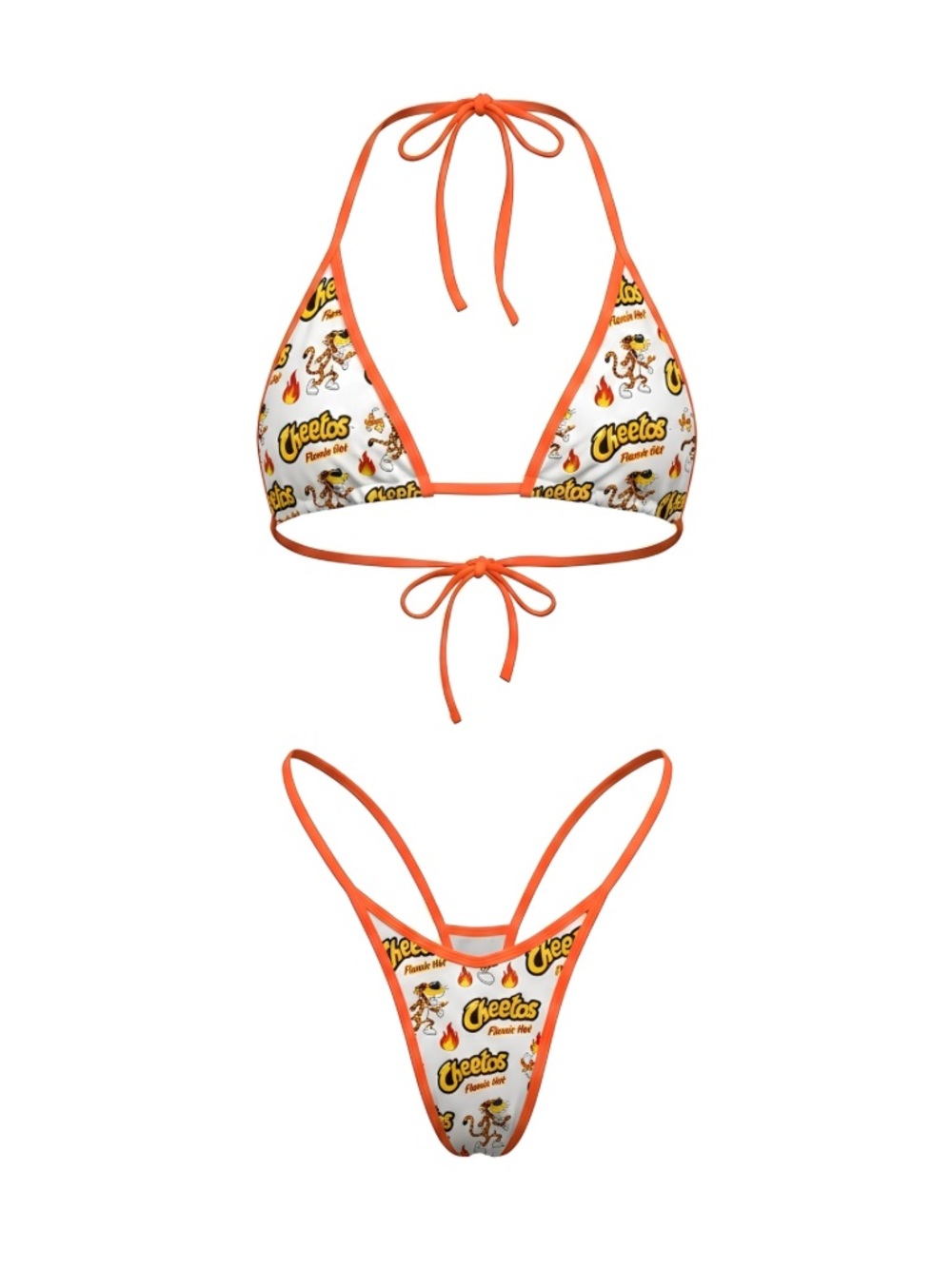 GrlFriday Shop Flamin' Hot Cheeto Slingshot Microkini